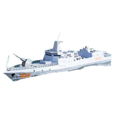 新款遥控船驱逐舰航空母舰