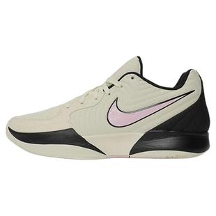 乐积运动 NIKE JA2 莫兰特2代 白紫黑 低帮实战篮球鞋FD7327-100