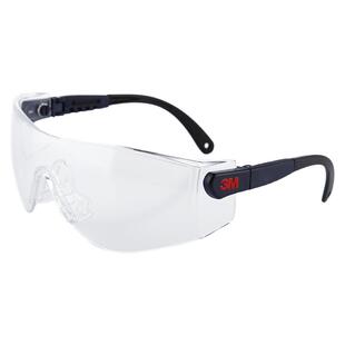 3M护目镜防工业车间打磨飞溅骑车行挡风沙灰尘透明劳保10196眼镜