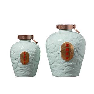 景德镇陶瓷酒瓶酒坛龙坛酒缸泡酒坛子酒杯白酒密封罐家用密封定制