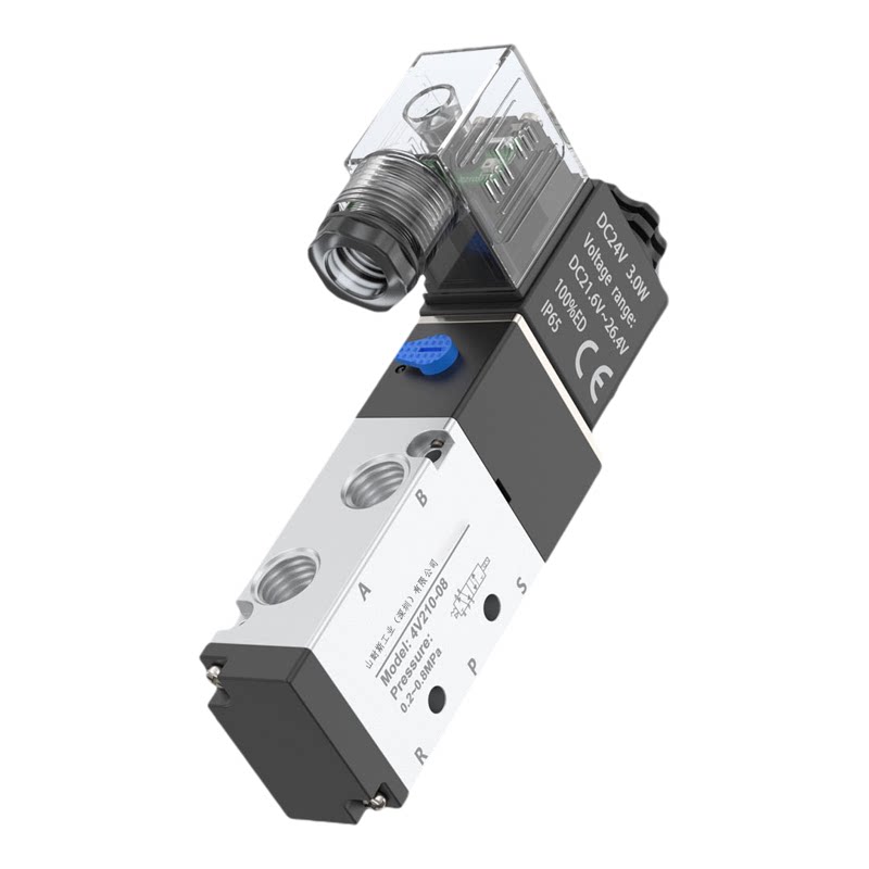 山耐斯工业4V210-08DC24V电磁阀