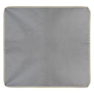 三峰柴火炉防火布隔热网弯头台耐高温玻璃纤维阻燃防烫布隔热垫