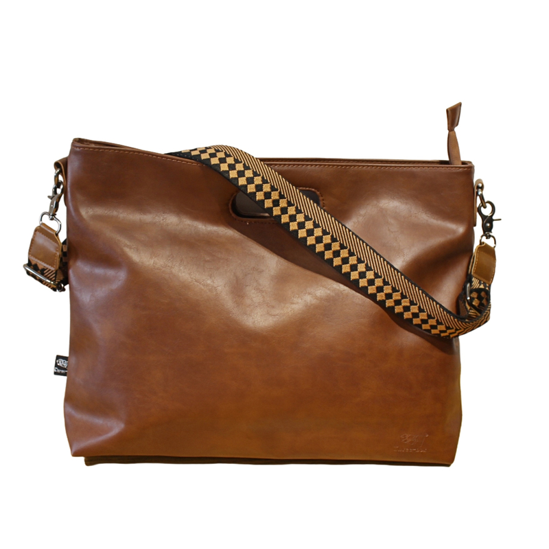 法国Mlcanl Kons单肩包男士2026新款手提托特包软皮通勤女斜挎包