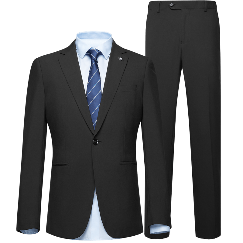 HLA/海澜之家轻商务时尚系列西服套装25春季新凉感透气商务套西男