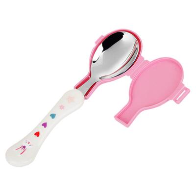 儿童勺子叉子便携餐具小学生一体