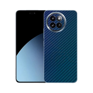 适用小米civi4pro碳纤维背膜xiaomi新品Civi5Pro手机贴膜防刮civi3后盖镜头全包贴纸2磨砂防滑CIVI1S改色彩膜