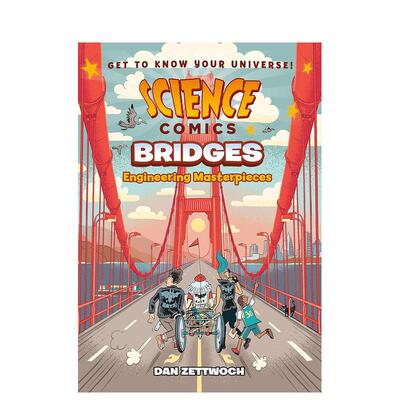 【现货】【科学漫画】桥梁工程杰作英文儿童漫画进口原版书平装3-6岁【Science Comics】Bridges Engineering MasterpiecesDan Z