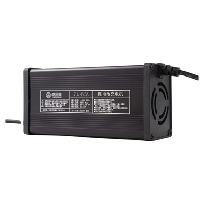 锂电铝壳数显48V60V72V5A充电器