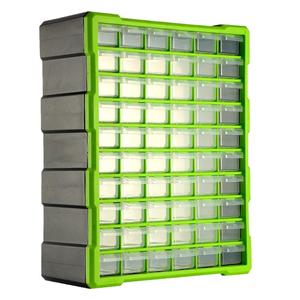绿林零件收纳盒配件物料螺丝盒零件柜抽屉式工具箱元器件分类整理