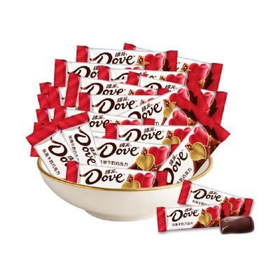 德芙丝滑牛奶口味巧克力500g