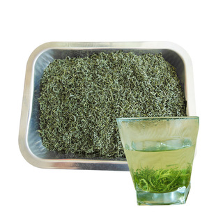 2025新茶安徽绿茶潜山天柱山茶叶弦月彭河玄月手工耐泡炒青毛毛月