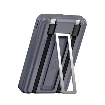 香港Xpower无线磁吸充电宝3c认证可上飞机快充适用苹果magsafe快充超薄小巧便携自带线可带上高铁火车带支架