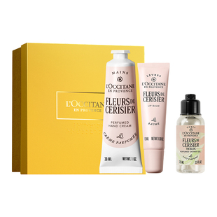 【情人节礼物】欧舒丹护手霜唇膏套装乳木果滋润保湿补水新年礼盒