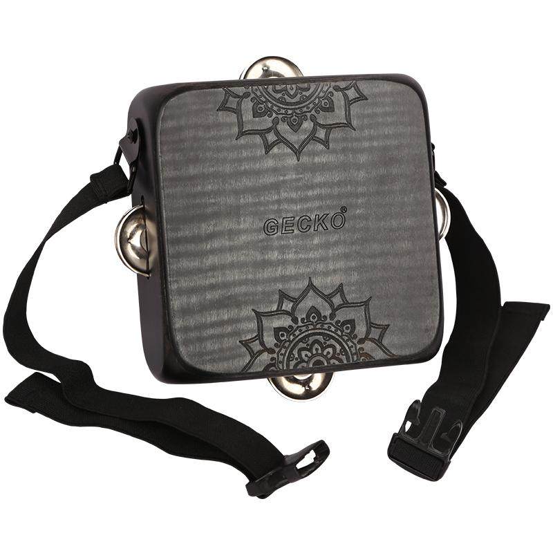 GECKO壁虎便携箱鼓铃鼓打击乐器多功能挂腰卡宏易学手拍鼓SU7礼物