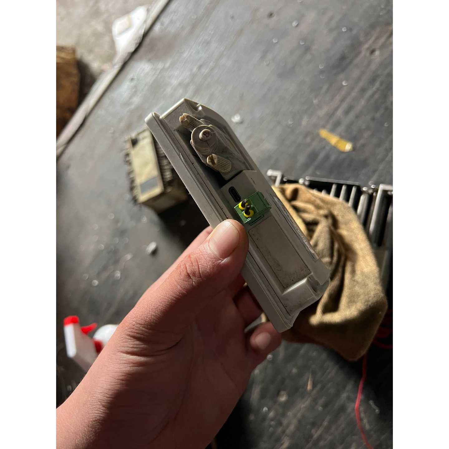 议价英威腾空压机专用触摸屏,TC043A,二手拆机,成色如图,,