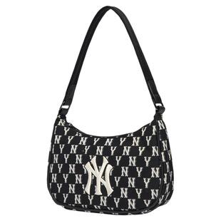 MLB官方 男女同款潮流时尚复古老花腋下包休闲手提包BQS01