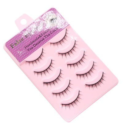 梦鹿可撑双眼皮硬梗假睫毛