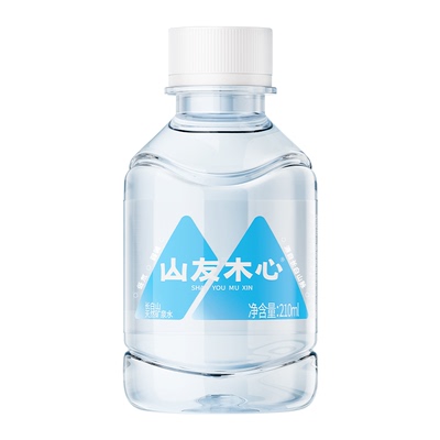 mini长白山小瓶矿泉水210ml*24瓶