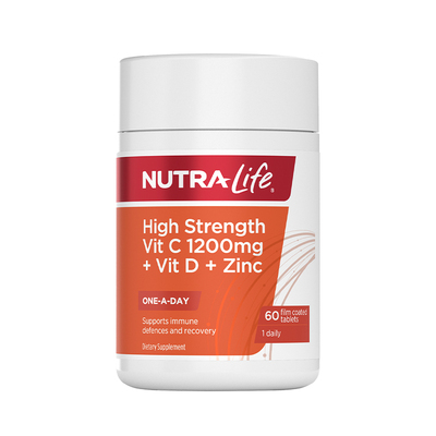 【自营】NutraLife纽乐VC VD+锌多种复合维生素C成人抵抗力青年