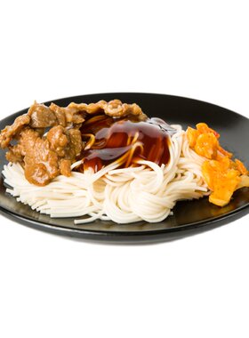 富康挂面500gx5速食面山东拌面
