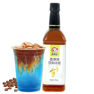 正品香美仑香草风味糖浆烘焙调酒拿铁咖啡酒吧商用小瓶香草糖浆
