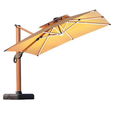 户外遮阳伞别墅庭院伞铝合金