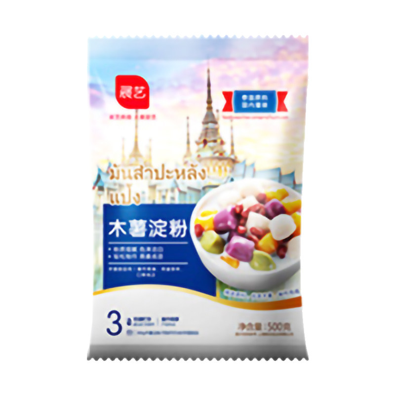 展艺木薯淀粉500g家用做珍珠粉圆