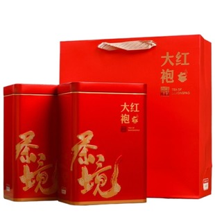 正岩大红袍2025新茶福建高档特级肉桂乌龙茶500g花香岩茶铁罐送礼