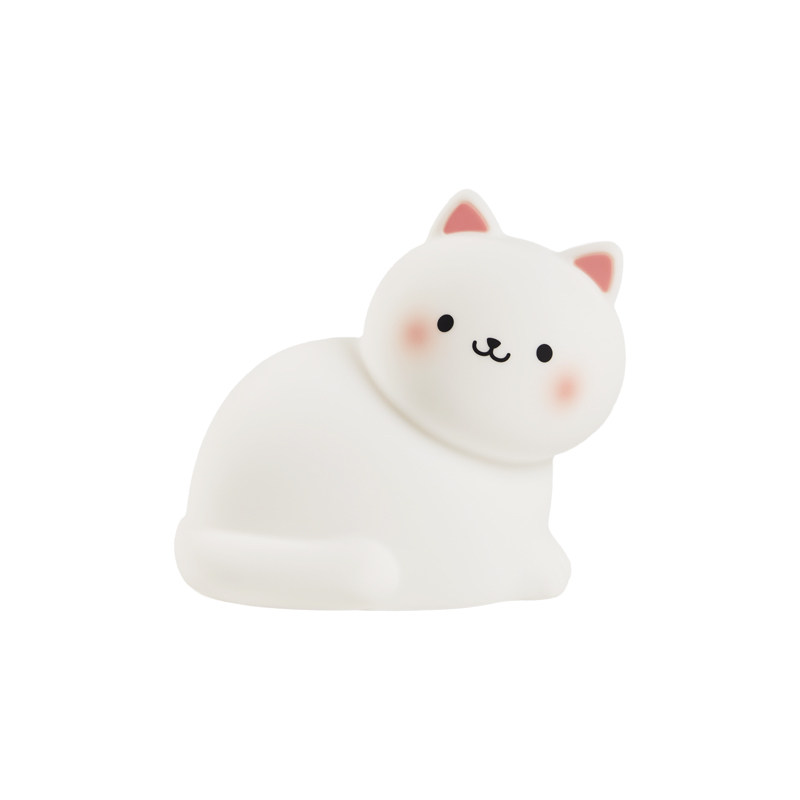 可爱小猫咪硅胶小夜灯礼物女生