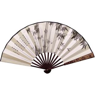 和扇堂中国风可定制德云社礼品8寸男扇古风扇子丝绸绢扇女扇折扇