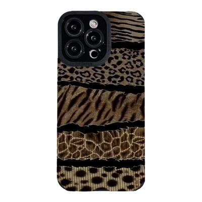 狂野豹纹适用苹果17手机壳iphone16新款17promax高级感14硅胶13女款12情侣plus软壳pro的11简约7男8软max的15