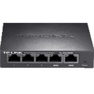 普联TP-LINK TL-SG2005 全千兆5口交换机网络抓包监控Web网管型远程云管理端口汇聚限速VLAN单线复用