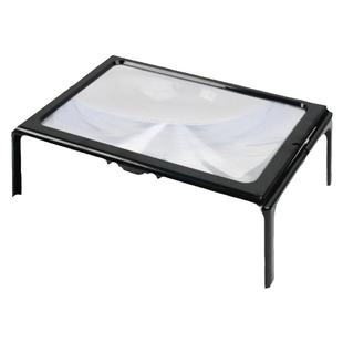 户外取点火专用放大镜带灯老年人阅读学生花眼随身便携带式看读书