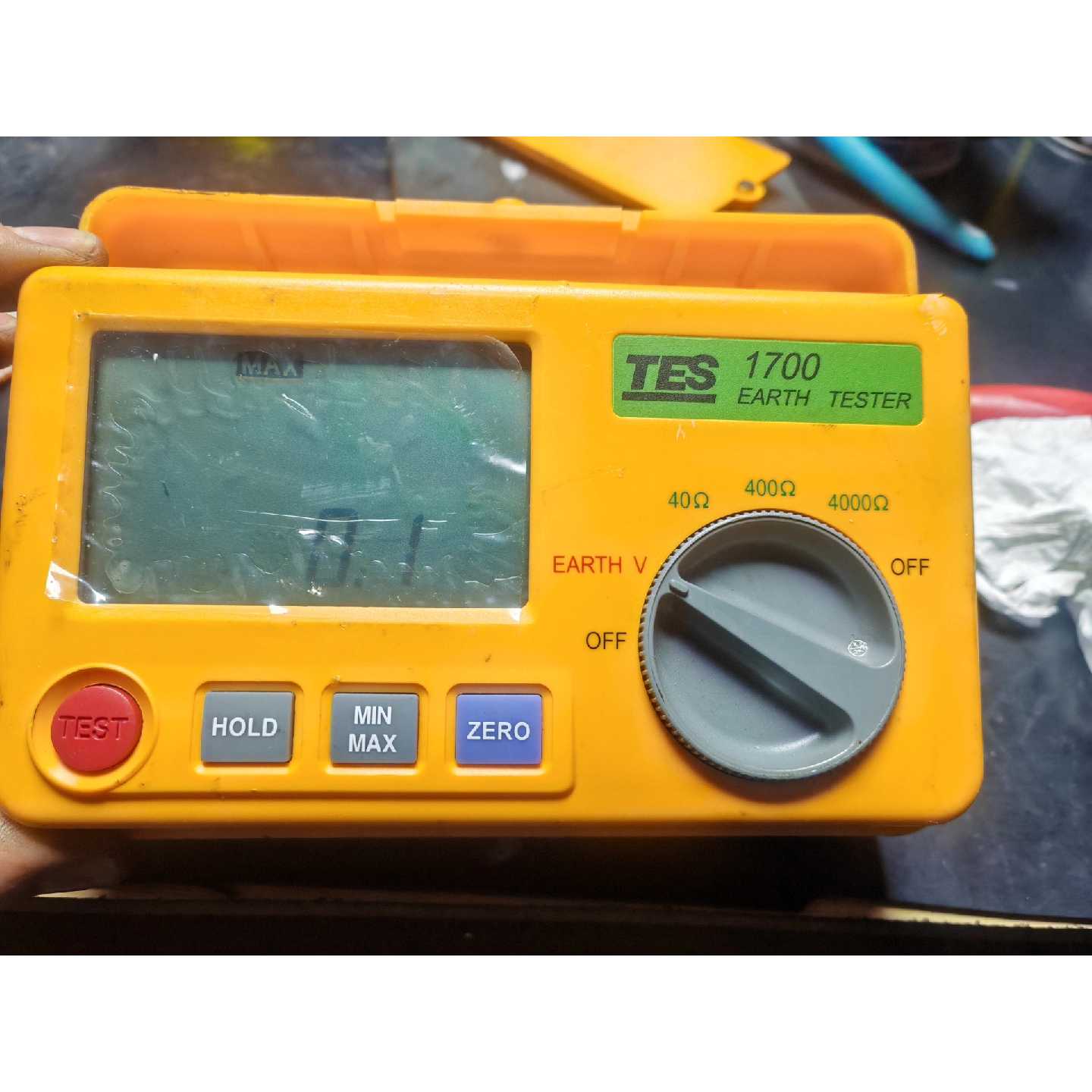 台湾泰仕TES-1700接地电阻仪，原装正品，功能正常，