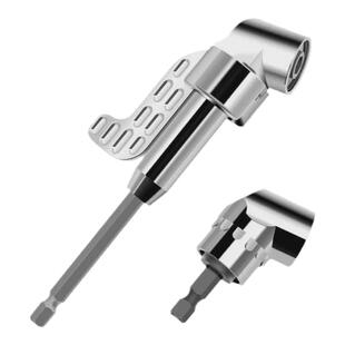 批头拐角器105度电动万向螺丝刀转角器90度转弯钻头螺丝拐角神器