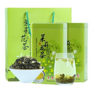2025新茶四川雅安浓香型特级茉莉花茶叶飘雪自己喝独立包装绿茶