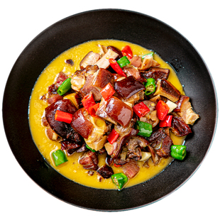 贵州特产腊猪脚杆整只腊猪蹄正宗农家柴火烟熏风干土猪肉前腿腊肉