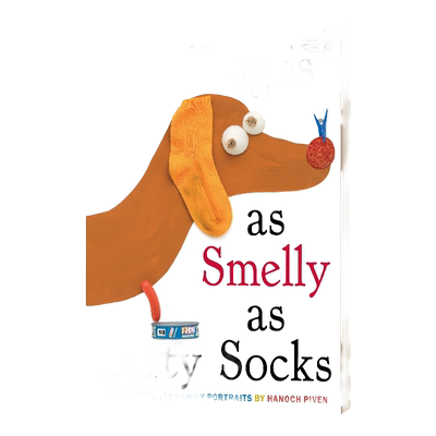 英文原版 My Dog Is As Smelly As Dirty Socks 我的狗狗臭烘烘 童书 英文版 进口英语原版书籍儿童外文书