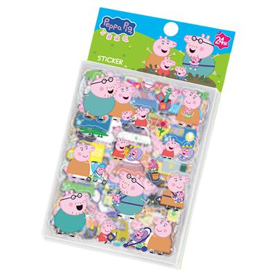 小猪佩奇贴纸儿童卡通可爱贴画