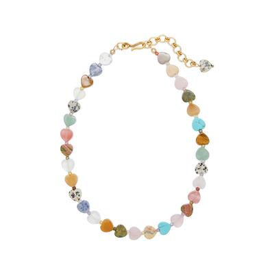 Brinker + Eliza HEIDI 项链 粉色REVOLVE小众新款