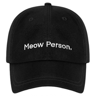 ideea点子点子「Meow Person. 爱猫之人」休闲百搭棒球帽