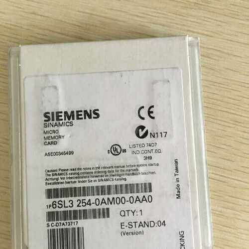 议价西门子G120SINAMICS 存储卡(MMC)64MB  6SL3254-0AM00-0AA0