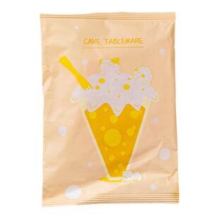 生日蛋糕餐盘食品级塑料一次性奶酪形状盘子蛋糕餐碟刀叉组合套装