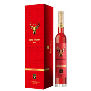 加拿大进口冰酒礼盒装女士高端冰红葡萄酒高档原装箱微醺低度甜红
