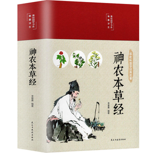 神农本草经HM中国医学巨著中医基础理论中药学中草药图谱大全书药物医学书籍处方中药养生书籍神龙