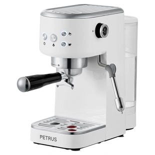 柏翠小白醒醒3pro定温自动打奶家用小型咖啡机意式PE3366pro