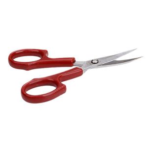 翘头绣花剪刀弯头小剪刀 线头剪5.5英寸修边弯头修眉剪鼻毛