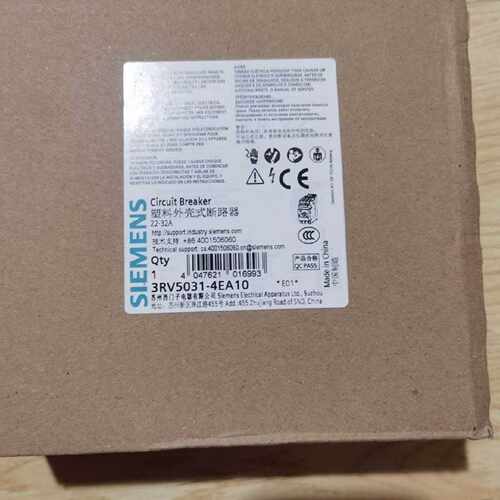 议价西门子3RV断路器AA脱扣器3RV5031-4DA10/4EA10/4FA10/4GA10/4