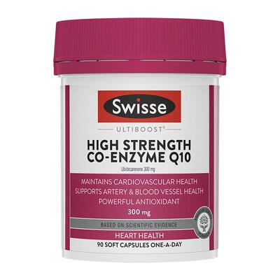 澳洲Swisse辅酶q10软胶囊保护心脏养心血管心肌健康健康心动力