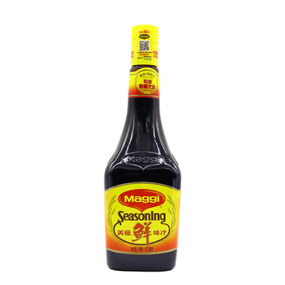 正品雀巢美极鲜味汁酱油800ml